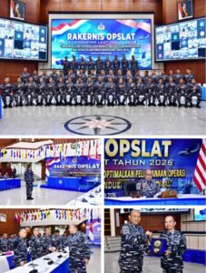TNI AL Gelar Rakernis Opslat 2026 untuk Tingkatkan Profesionalisme Prajurit