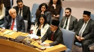 Menlu RI Tegaskan Dukungan Solusi Dua Negara di Sidang DK PBB, Kecam Langkah Sepihak Israel