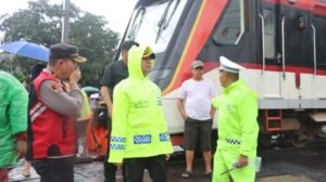 Insiden Kereta Bandara di Poris Sebabkan Gangguan Listrik Aliran Atas dan Perjalanan