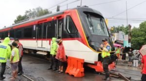 Kecelakaan di Perlintasan Poris, Kereta Bandara Soetta Bertabrakan dengan Truk