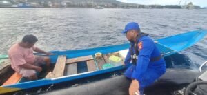 KP SHIPTENDER Jaga Keamanan Laut Ternate, Polisi Ajak Nelayan Utamakan Keselamatan