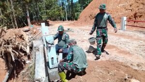 Jembatan Beton Sungai Sigiring Giring di Tapanuli Tengah Kembali Normal, Akses Warga Pulih