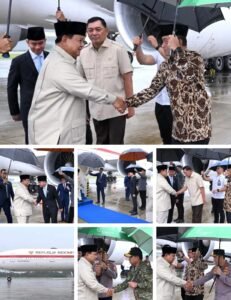 Presiden Prabowo Tiba di Tanah Air Usai Lawatan, Dorong Solusi Dua Negara untuk Perdamaian Gaza