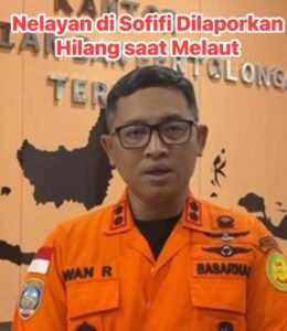 Nelayan 70 Tahun Asal Galala Hilang Usai Jatuh dari Perahu di Perairan Sofifi