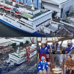 Engineer PT PAL Pulihkan KM Umsini, Segera Siap Berlayar Layani Masyarakat