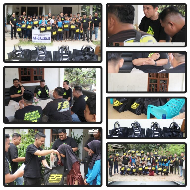 22 Community Berbagi  Santunan Kepada Panti Sosial Ank Bukit Timah Dumai 