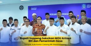 Sinergi Pemkab Soppeng–BRI Dorong Digitalisasi Keuangan Desa dan Peningkatan PAD