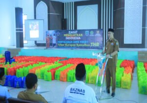 Baznas Pangkep Salurkan Bantuan Ramadan, Target Penghimpunan Zakat Rp9,5 Miliar