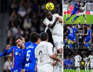 Real Madrid Kalah Tipis dari Getafe, Los Blancos Tertahan di Peringkat Kedua La Liga