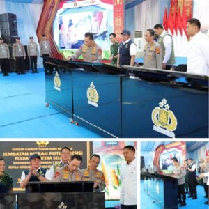 Kapolri Resmikan 57 Jembatan Merah Putih Presisi di Sumsel, Permudah Akses Warga