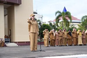 Gubernur Sherly Laos Pimpin Apel ASN, Tegaskan TPP Tidak Dipotong Meski Anggaran Dipangkas