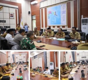 Wakil Bupati Halmahera Tengah Pimpin Rapat Persiapan Pilkades Serentak 202