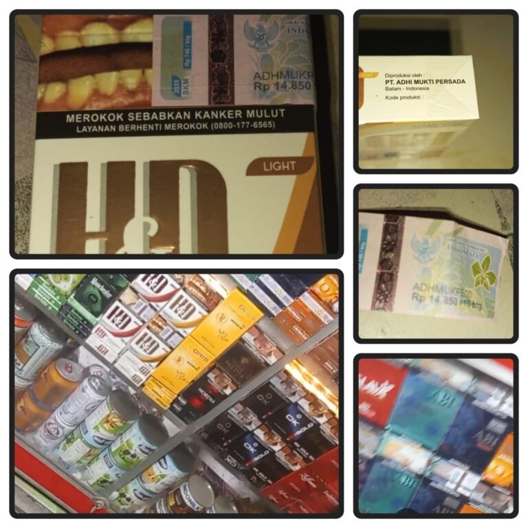 Rokok Ilegal Berpita Cukai Salah Peruntukan Ditemukan Bukan Berasal Dari Bea Cukai Kota Dumai 