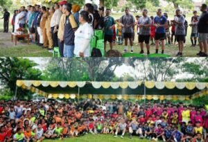 Sekda Halmahera Utara Buka Coaching Sepak Bola Bersama Pelatih Brasil untuk SSB di Tobelo