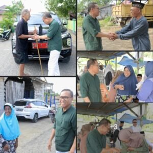 Bupati Ikram Sangadji Silaturahmi dan Saling Memaafkan dengan Warga di Weda Selatan