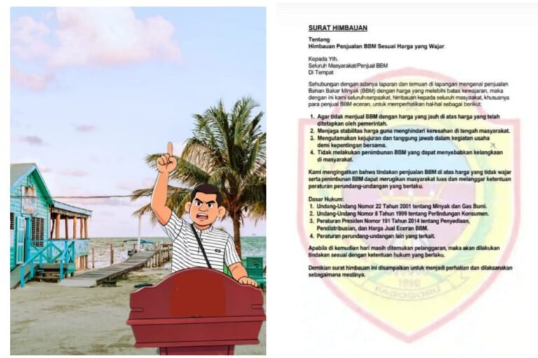 Himbauan Tidak Jual BBM di Atas Harga Wajar & Hindari Penimbunan – Pelanggaran Dikenai Sanksi Hukum