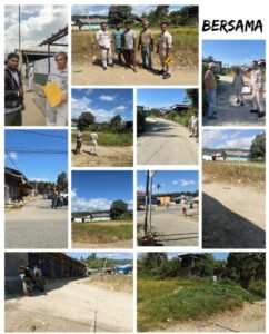 PT. IWIP dan Karang Taruna Desa Lukulamo Kerjasama Bangun Lapangan Mini Soccer dengan Fasilitas Pendukung dan Perbaiki Jalan Papyet