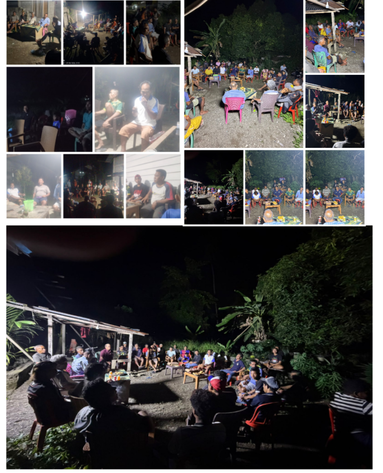 Kontestasi politik Cakades Fritu mulai Memanas, Tim Arkipus Fokus Pererat Silaturahmi dengan kaum Muda dan kaum Tua