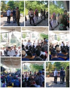 ANTUSIAS MASYARAKAT SIBENPOPO DAN YEKE SAMBUT KUNJUNGAN GUBERNUR MALUKU UTARA