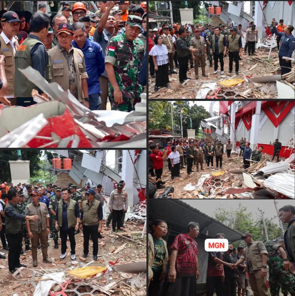 BNPB Tinjau Dampak Gempa M 7,6 di Manado, Pastikan Penanganan Darurat Optimal