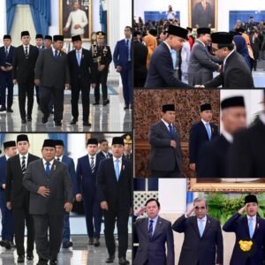 Wapres Gibran Dampingi Presiden Prabowo pada Pelantikan Hakim MK, Pimpinan Ombudsman, dan Dubes RI