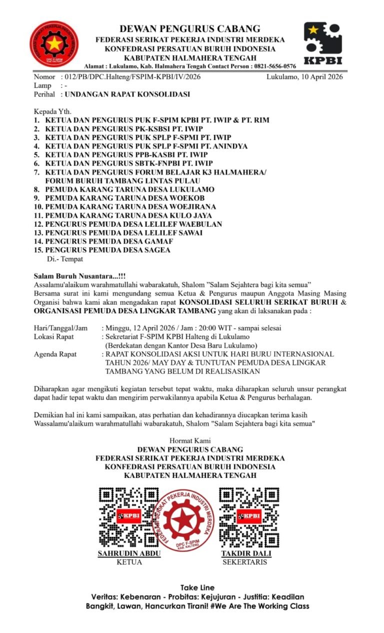 Satukan Kekuatan F-SPIM & KPBI Ajak Pemuda dan Masyarakat Desa Bersatu Pertahankan Hak dari Cakar Investor Asing