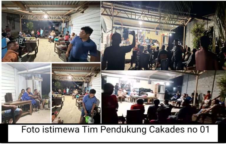 TIM REVISI DATA PENDUKUNG CALON KEPALA DESA FRITU NOMOR URUT 01, 02, DAN 03