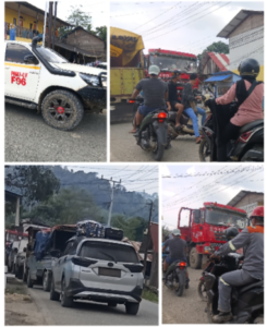 Warga Lukulamo Resah!  Macet Parah & Debu Tebal Mengancam Kesehatan.