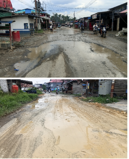 Jalan Trans Kobe Rusak Parah ! Warga Terkendala Akses Kebutuhan Darurat
