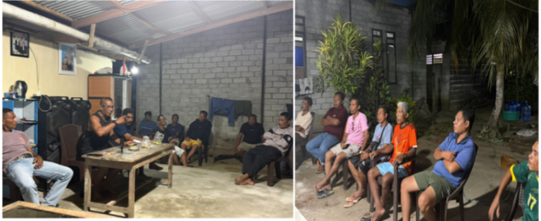 Kokohkan Solidaritas, Tim Arkipus Kore Siap Wujudkan Visi Misi untuk Desa Fritu