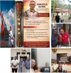 Pilih Nomor 1 ARKIPUS KORE, Pejuang Sejati yang Terbukti Membela Rakyat