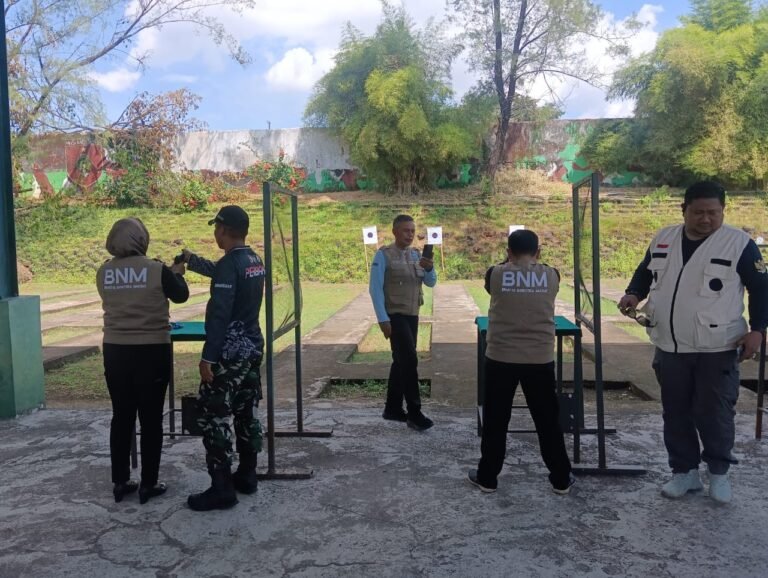 BNM SulSel Perkuat Ketangguhan Karakter sebagai Fondasi Pembinaan Mental dan Disiplin melalui Latihan Menembak