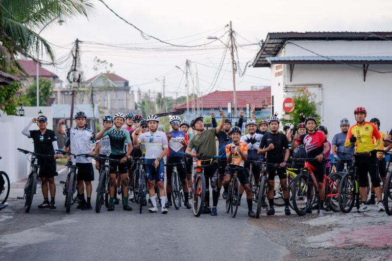 Sambut Hari Bhayangkara ke-80, Polres Berau Gelar Gowes Ceria Bersama Komunitas Sepeda