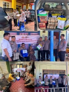 Sambut HUT Bhayangkara ke-80, Polsek Pulau Derawan Gelar Anjangsana dan Salurkan Bantuan Sosial kepada Pesantren serta Warga Kurang Mampu