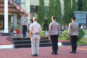 Apel Pagi Gabungan Polda Sulsel, Kapolda Sampaikan Apresiasi dan Dorong Penguatan Soliditas