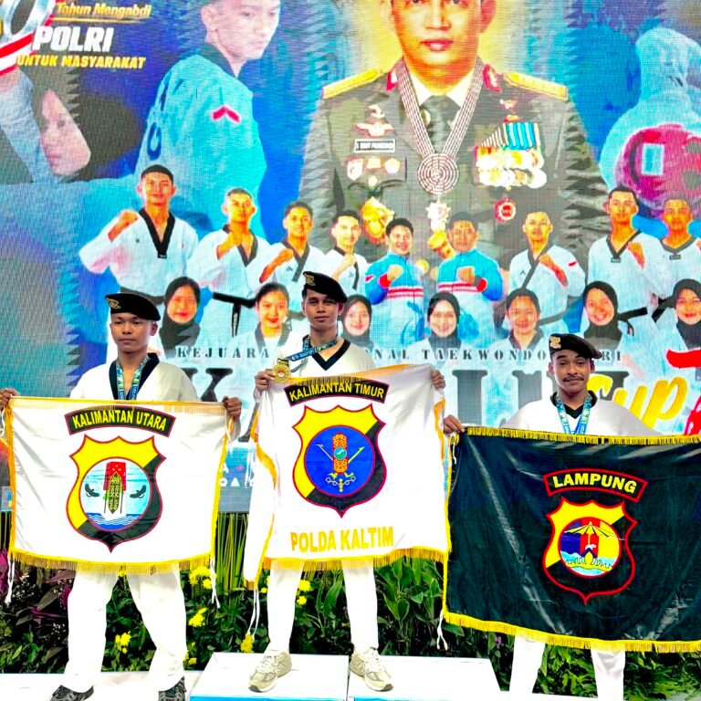 Harumkan Nama Daerah, Personel Polres Berau Raih Medali Emas di Kapolri Cup 2026