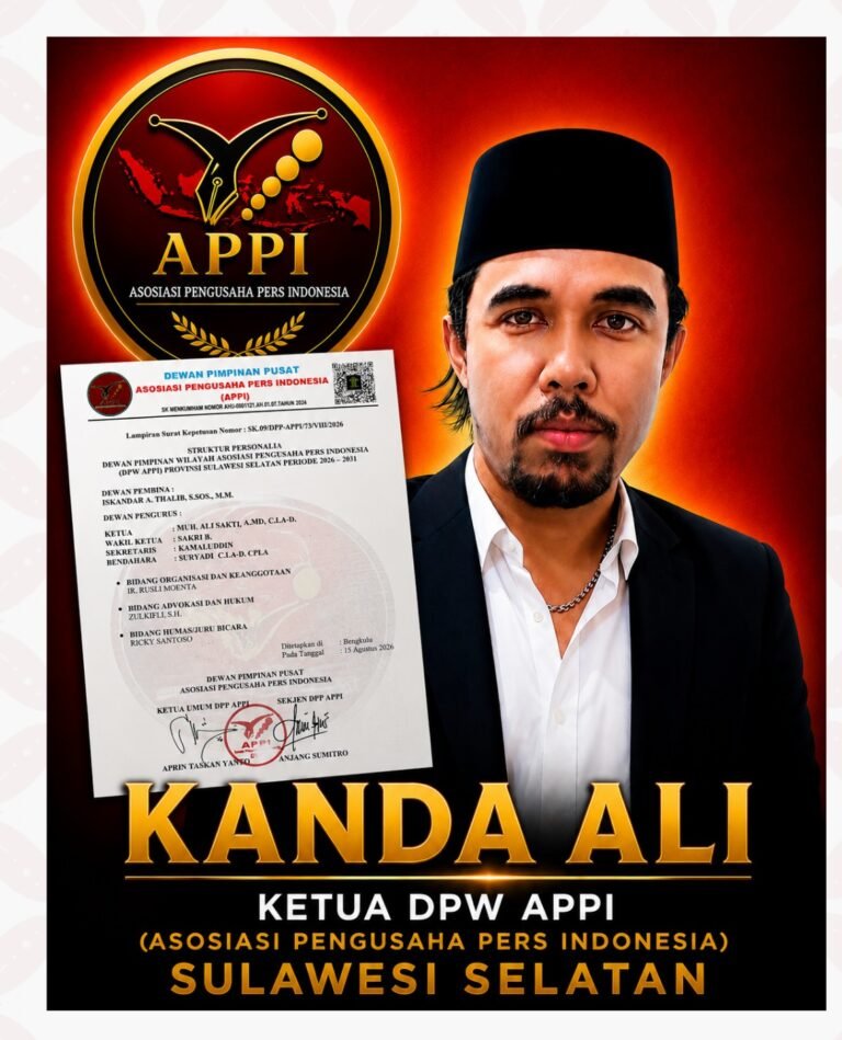 Dokumen, SK dan AD/ART Jadi Amanah DPW APPI Sulsel Siap Bergerak Lebih Solid